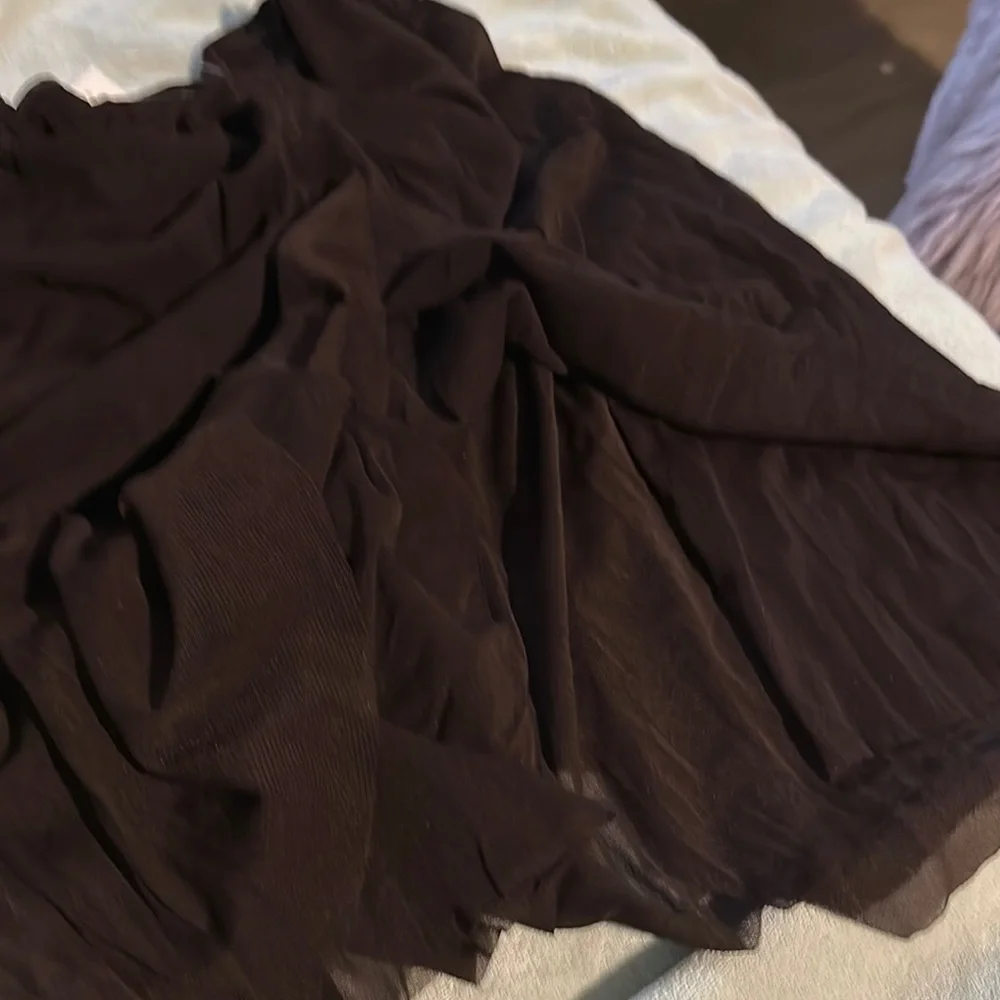 Tommy Bahama Brown Swim Skirt/Coverup
